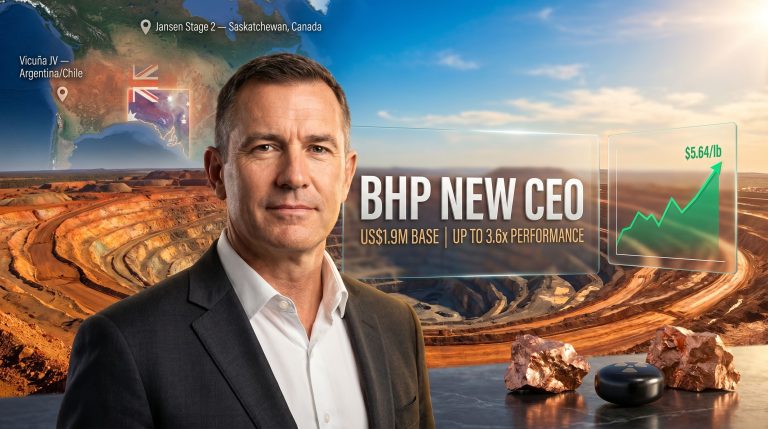 BHP new CEO challenges mining growth strategy