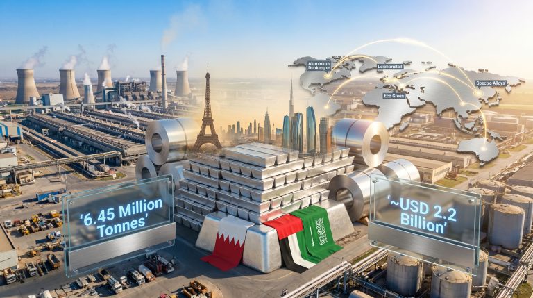 gulf aluminium producers overseas acquisitions global expansion map