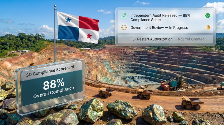 First Quantum Cobre Panama mine restart compliance review
