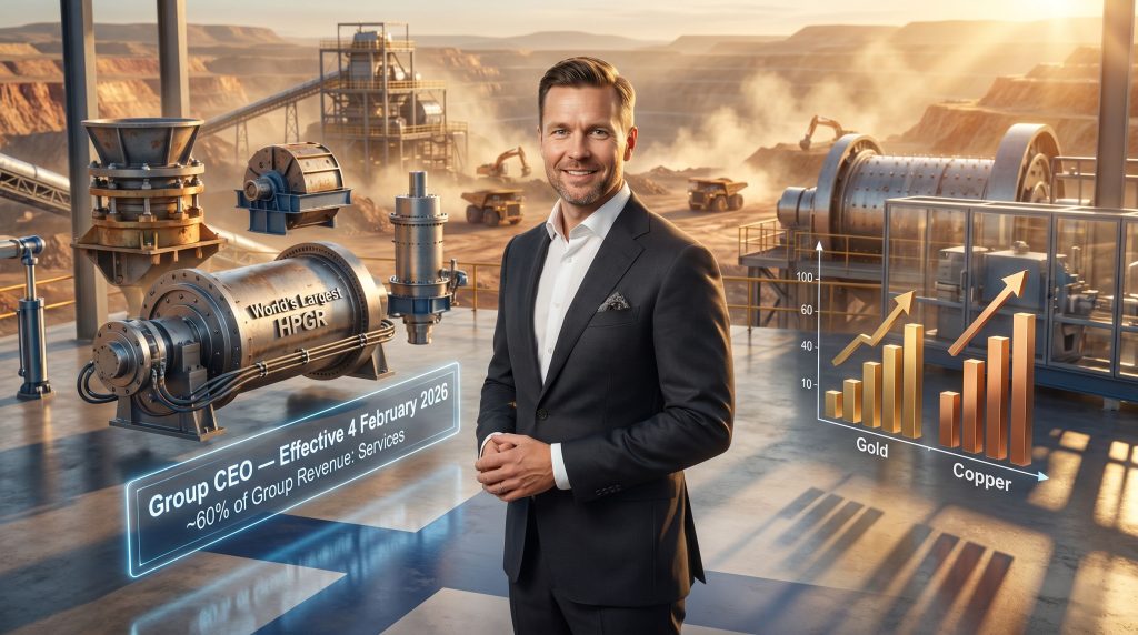 Toni Laaksonen CEO of FLSmidth at mine