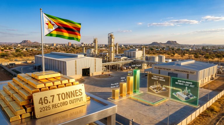Zimbabwe second gold refinery expansion plans visual