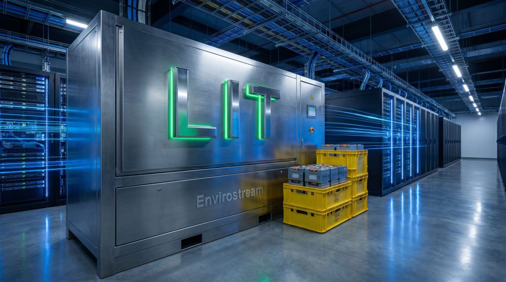 Livium Ltd-LIT-LIT battery storage in data center