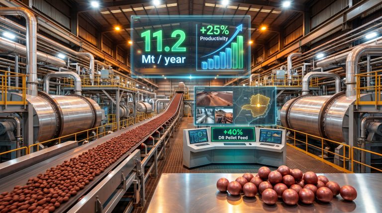 Vale AI-powered plant in Minas Gerais boosts productivity by 25% infographic