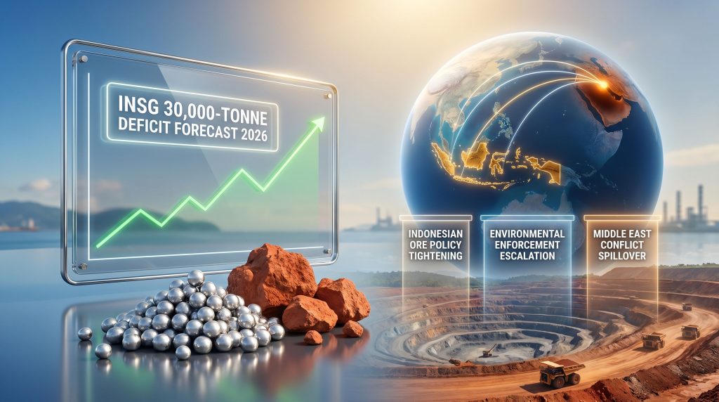 nickel market perfect storm in Indonesia and the Middle East infographic