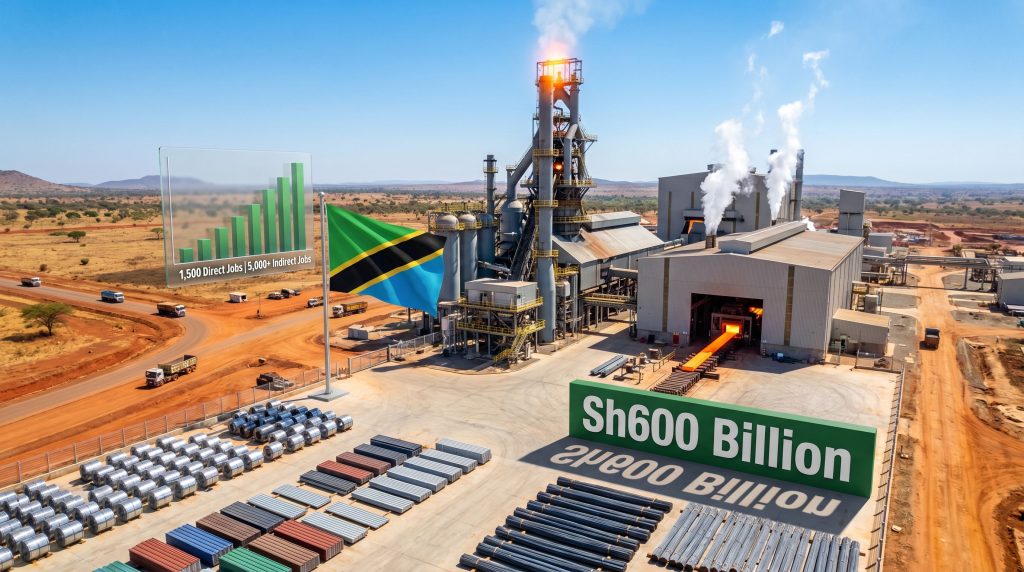 Tanzania integrated steel plant in Dodoma facility overview