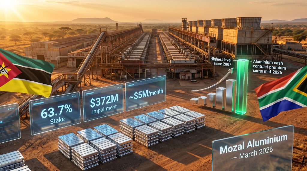 South32 Mozal stake options at smelter