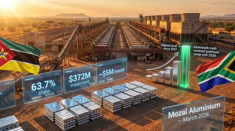South32 Mozal stake options at smelter