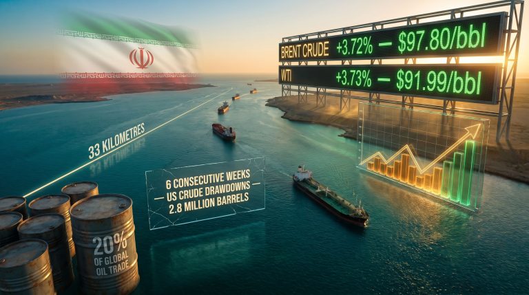 oil surges after Iran targets US airbase graphic