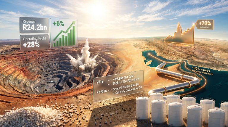 Omnia special dividend Iran disruption ammonia surge