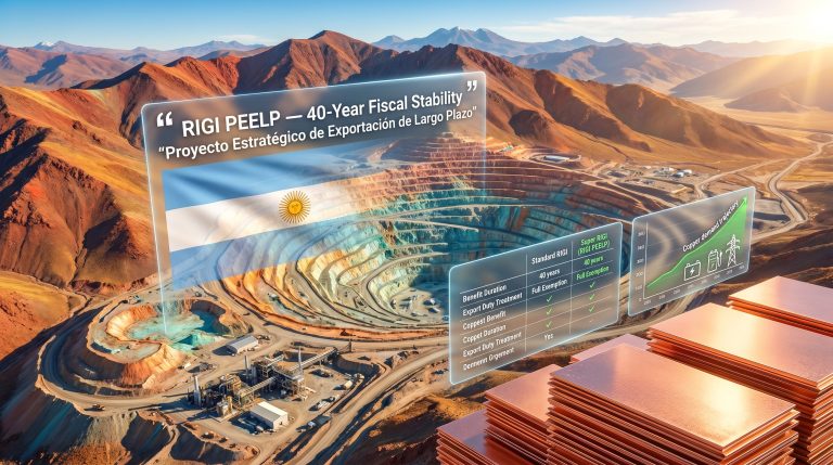 Argentina super RIGI changes for local suppliers at Vicuña Corp mine infographic