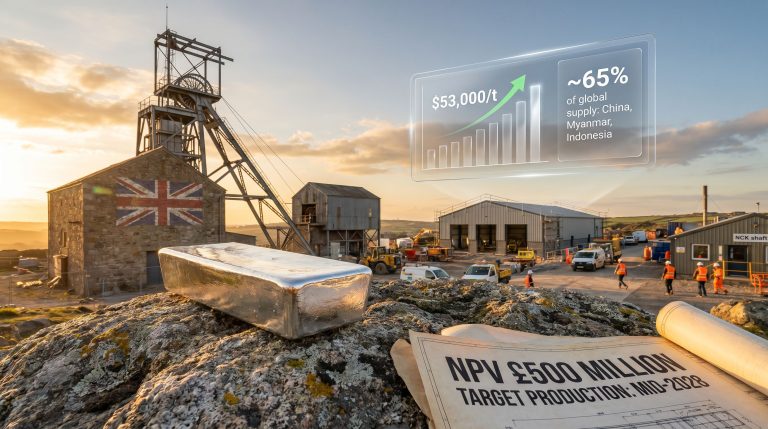 South Crofty tin mine restart site plans