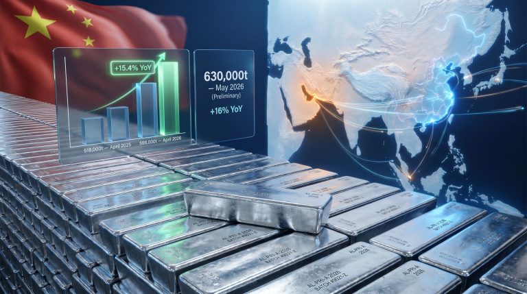 China aluminium exports amid Gulf turmoil rise