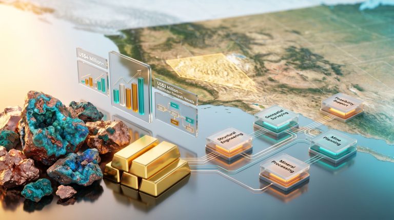 Bowman mining-related awards map and minerals