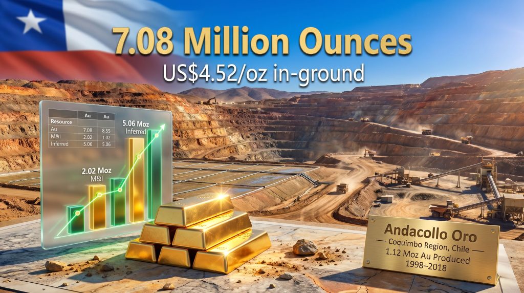 Galantas acquires Andacollo Oro project in Chile infographic