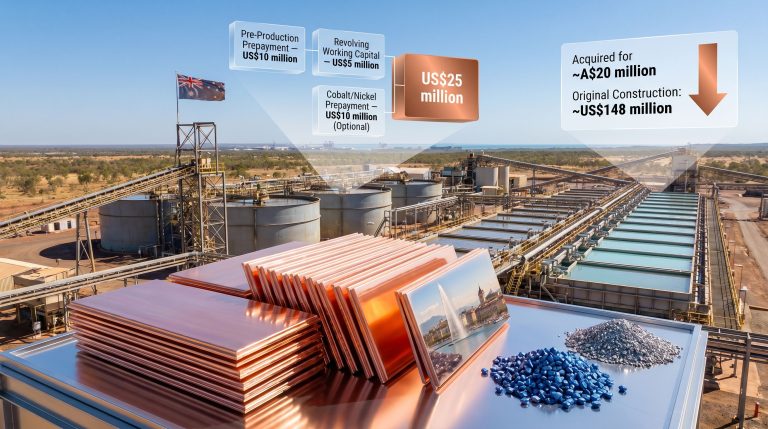 Transamine NVRO copper deal mining finance graphic