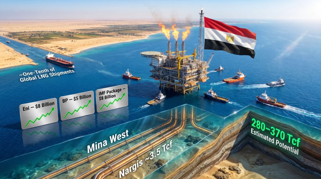 Egypt clears $6 billion in energy debt and opens door to a new gas boom infographic