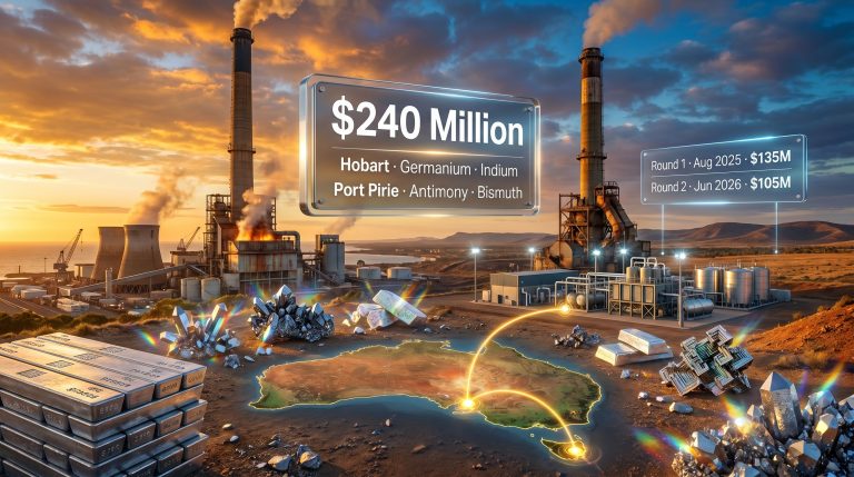 Nyrstar smelter funding in Hobart and Port Pirie overview