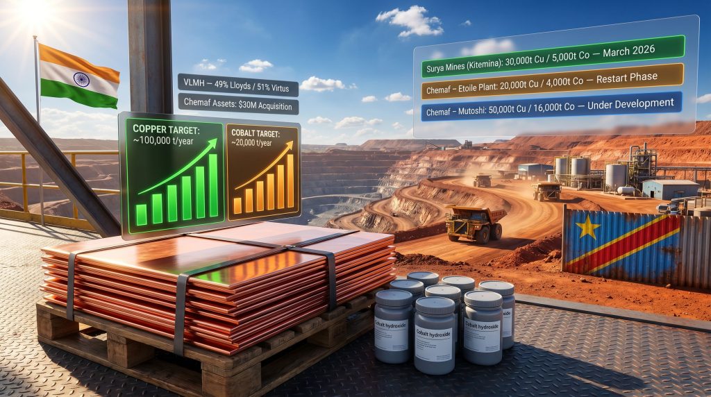 Lloyds expands role at DRC's Chemaf mine growth infographic