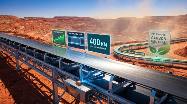 BHP BOTON mining conveyor systems agreement graphic