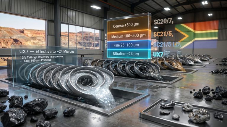 Multotec spiral solutions for Thaba JV chromite and PGM project plant visualization