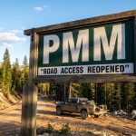 Pioneer Minerals Ltd-PMM-PMM road access reopened sign