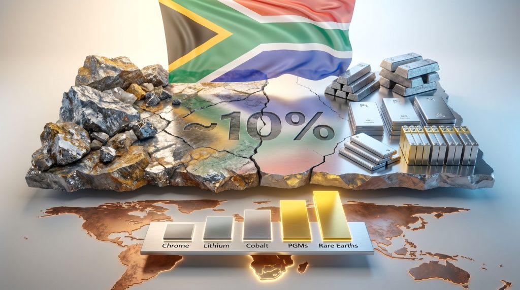 South Africa mineral beneficiation policy minerals growth chart