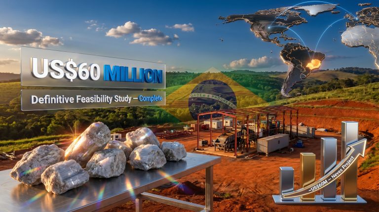 Atlas Lithium Brazilian US$60 million project in the United States map and mine site