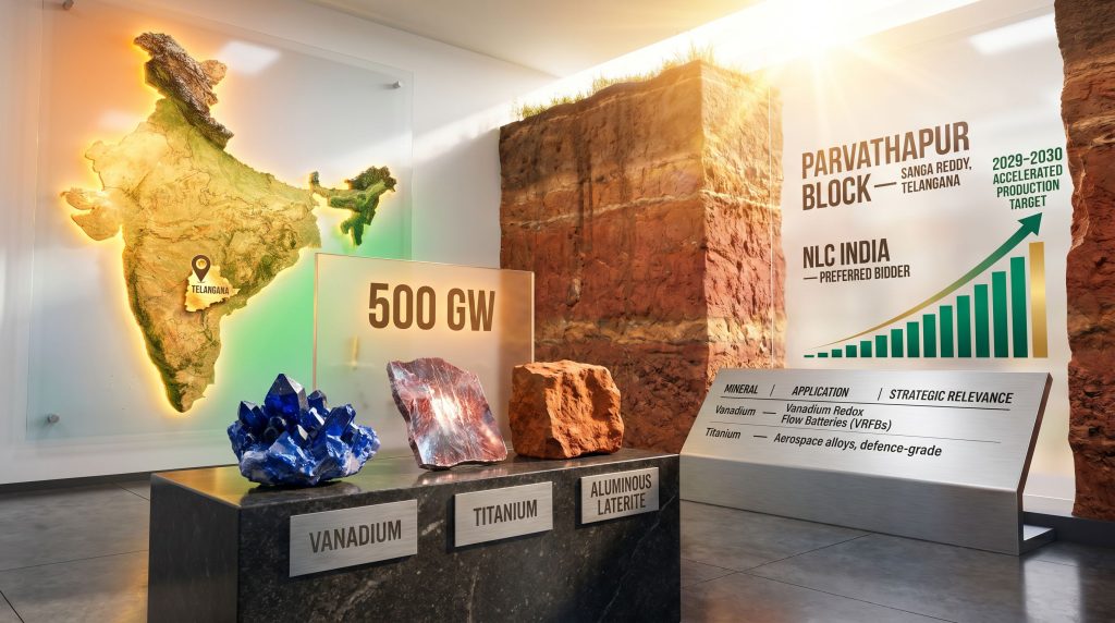 NLC India critical mineral block in Telangana display