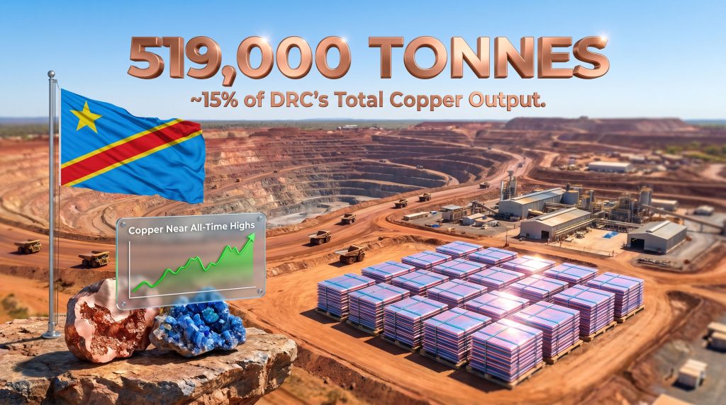 CMOC Tenke Fungurume strike impacts DRC copper output