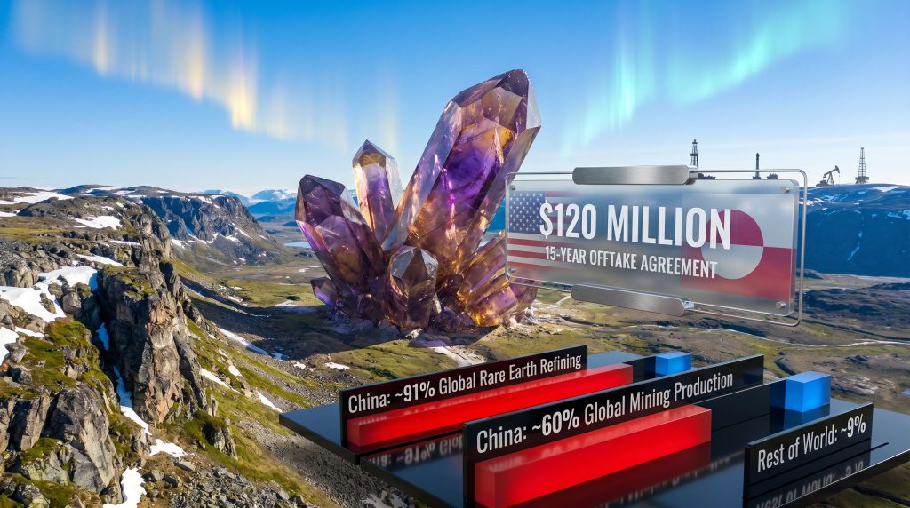 US rare earth deal in Greenland graphic
