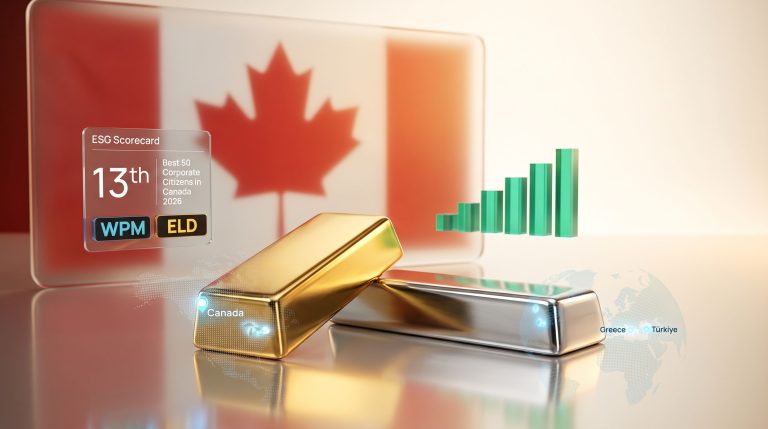 Wheaton and Eldorado best Canadian corporate citizens ESG ranking