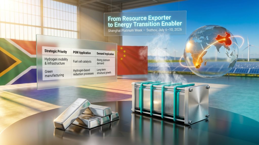 South Africa Deputy President hydrogen fuel cell visit to China graphic