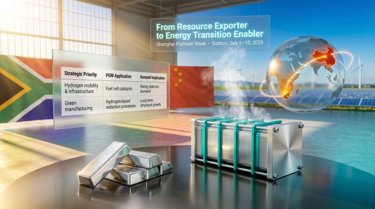 South Africa Deputy President hydrogen fuel cell visit to China graphic