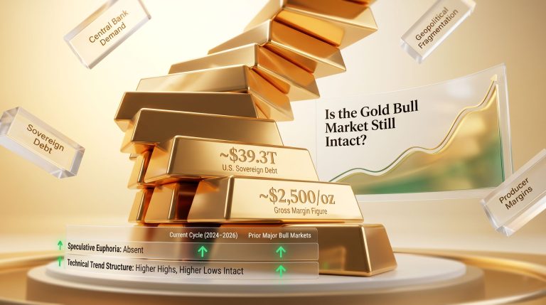 gold bull market remains intact gold bars chart