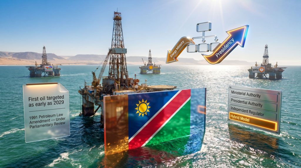 Namibia removes oil commissioner Maggy Shino offshore oil reshuffle