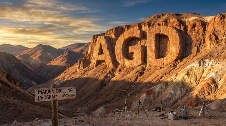 Austral Gold Ltd-AGD-AGD maiden drilling program in desert mountains
