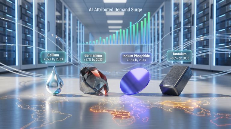 AI demand for minor metals supply chain prices surge
