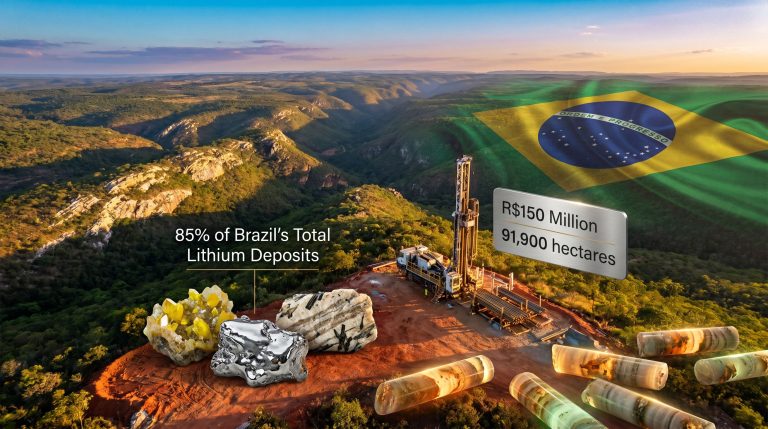 Spark Energy Minerals Vale do Jequitinhonha lithium drilling site