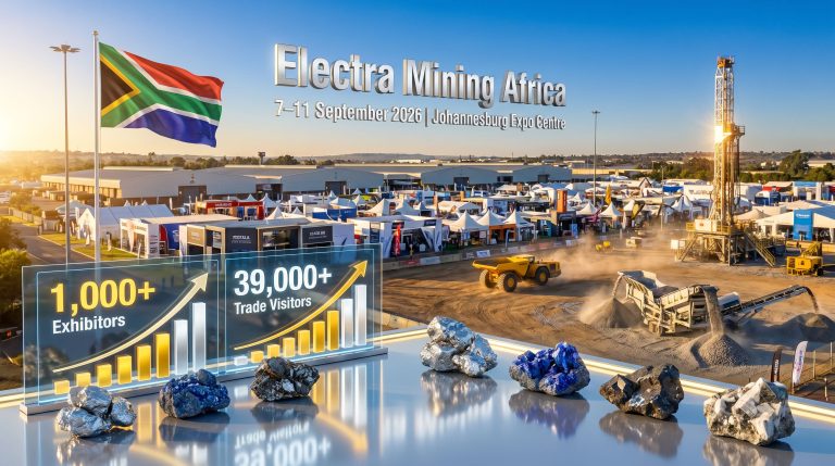 Electra Mining Africa in South Africa expo scene