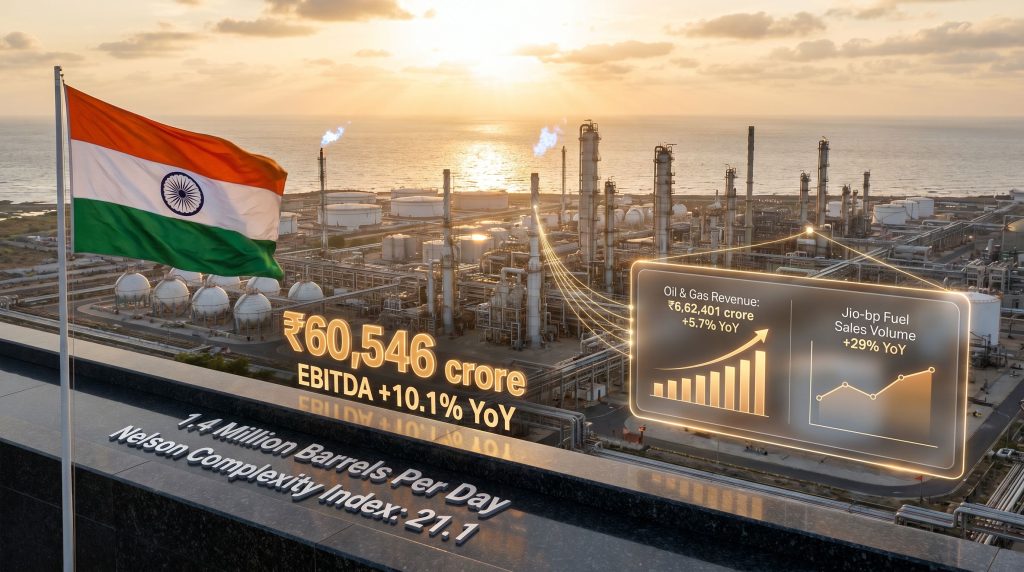 Reliance Jamnagar refinery energy security growth chart
