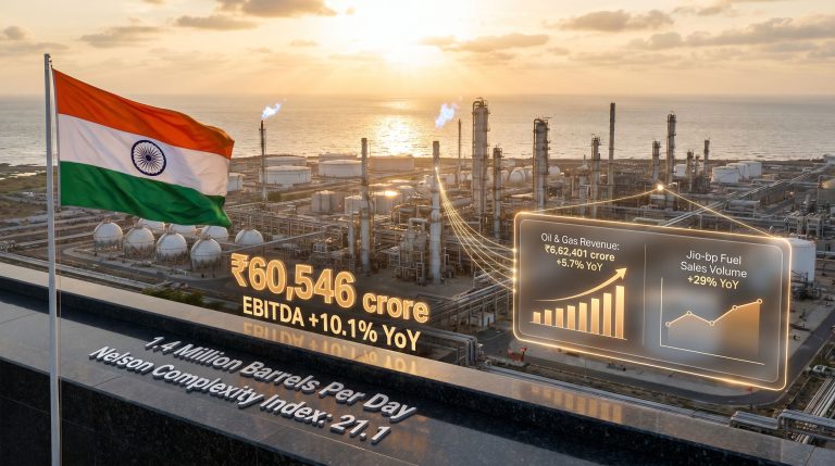 Reliance Jamnagar refinery energy security growth chart