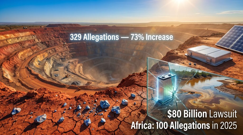 clean energy mining rights abuses in Africa infographic