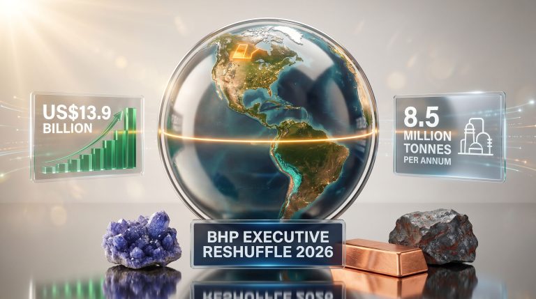 BHP splits Americas role in executive reshuffle graphic