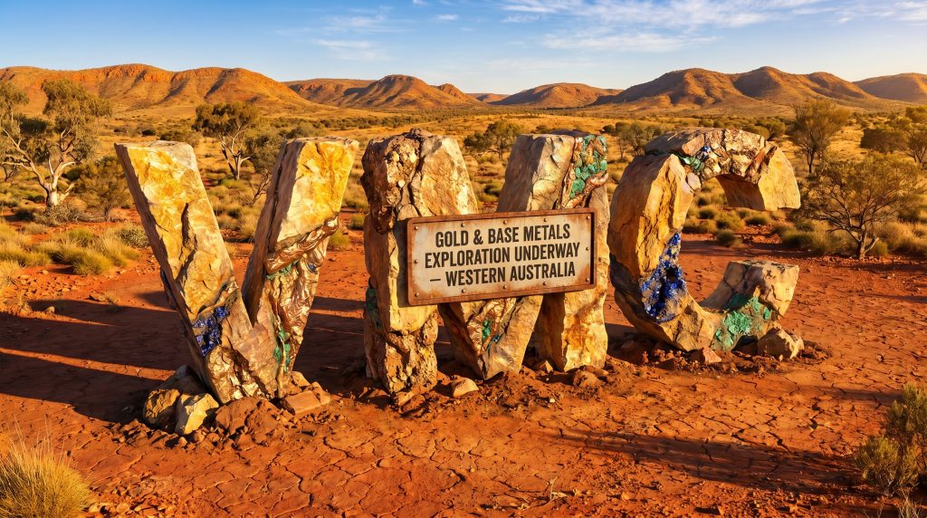 Venus Metals Corporation Ltd-VMC-Gold and base metals exploration signage