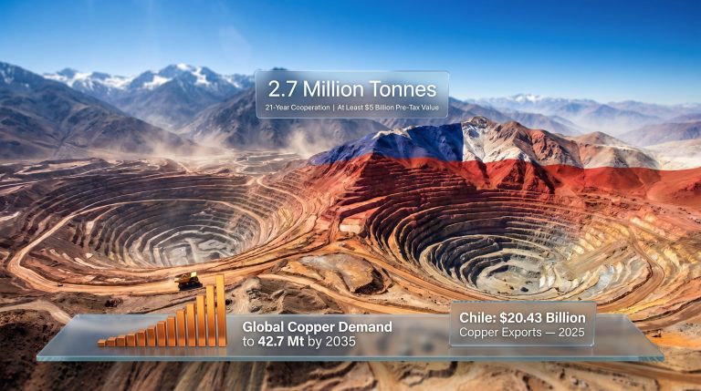 Anglo American and Codelco Chile copper deal mine infographic