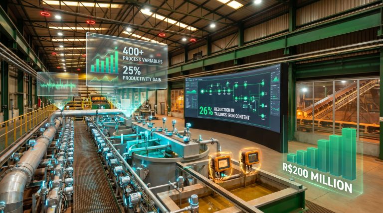 Vale opens model plant in Itabira with AI applied to operations facility interior