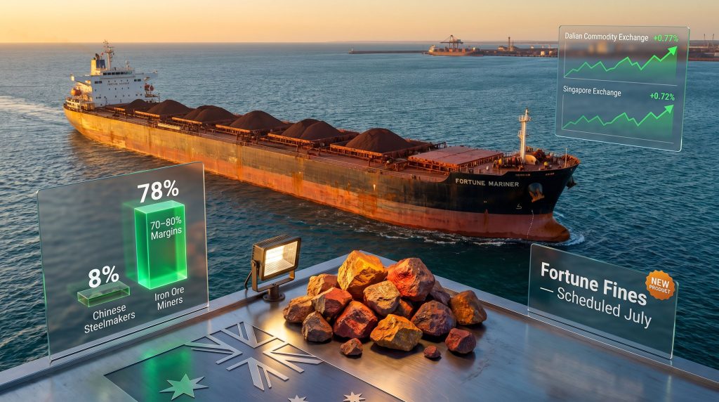 China tells steelmakers not to talk with Fortescue about new iron ore product
