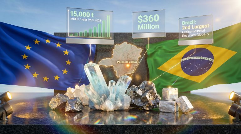 EU Brazil critical minerals partnership infographic