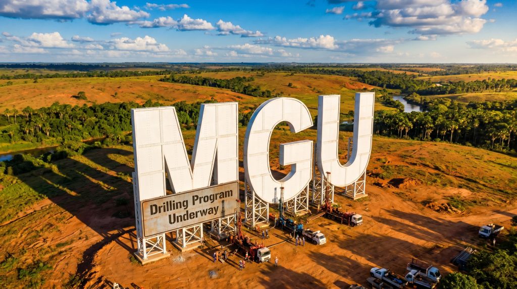 Magnum Mining and Exploration Ltd-MGU-MGU drilling program underway sign