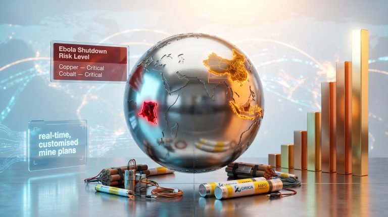 Orica Ebola coal risks global mining disruption
